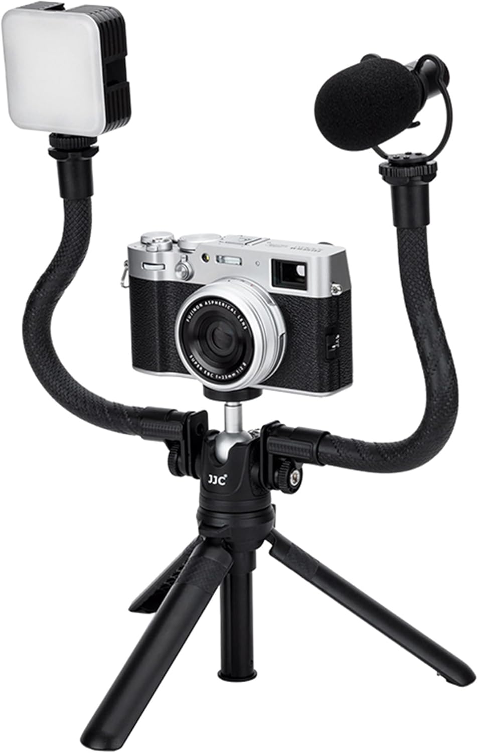 2-Pack Flexibler Verlängerungsarm, Verstellbarer Magischer Arm Griff Mikrofonständerverlängerung für