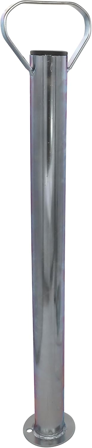 trailer parts4u Anhänger Stützen Stützrohr Abstellstützen 700mm 70cm Rohrstütze Stützfuss/wahlweise
