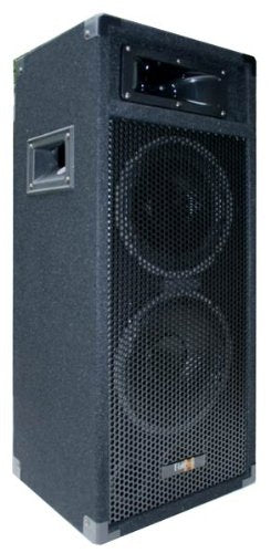 E-Lektron 500W DJ Party Lautsprecher Box doppel 8" Bass PW220