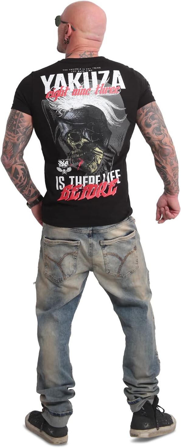 Yakuza Life Before T-Shirt TSB-18039 Schwarz L Schwarz, L Schwarz