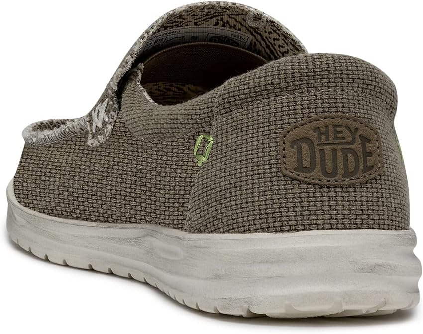 Hey Dude Herren Mikka Braided Loafer Shoes 43 EU Fossil, 43 EU Fossil