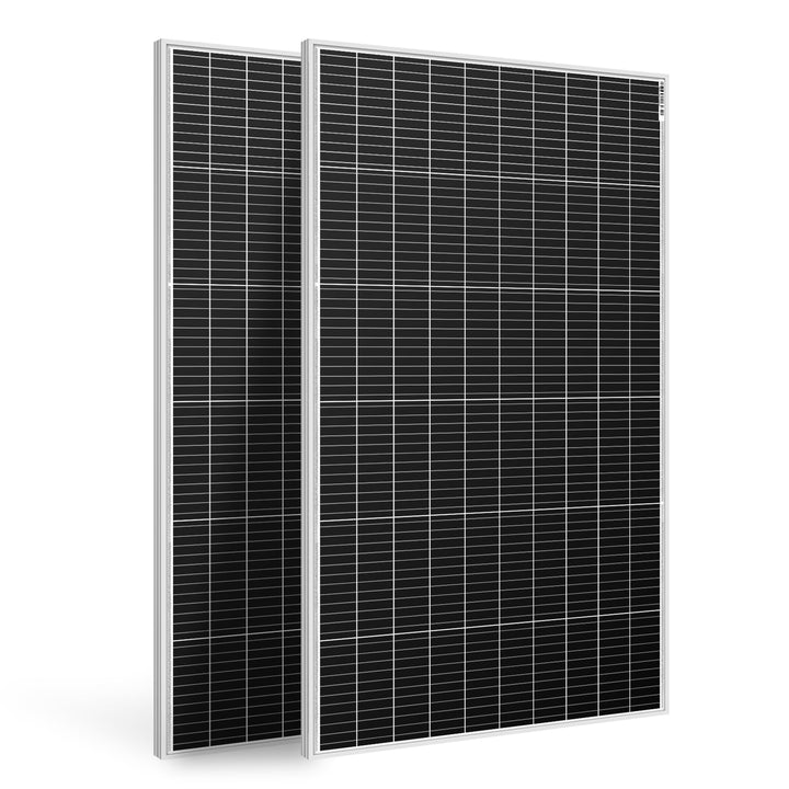 DOKIO 400W Solarpanel (2 * 200W) ideal für Wohnmobil, Camping, Balkon, 2