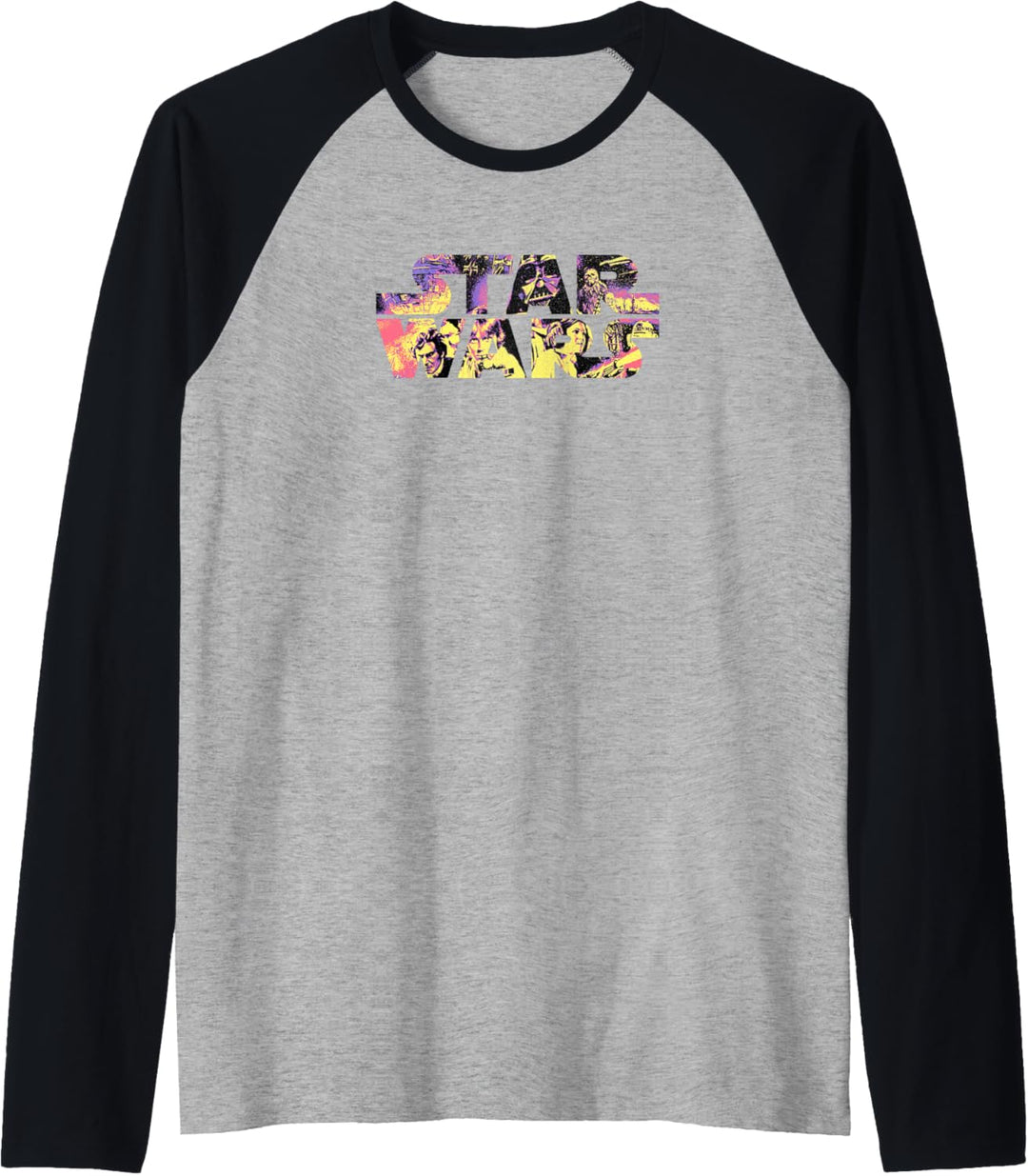 Star Wars Logo Poster Fill Raglan