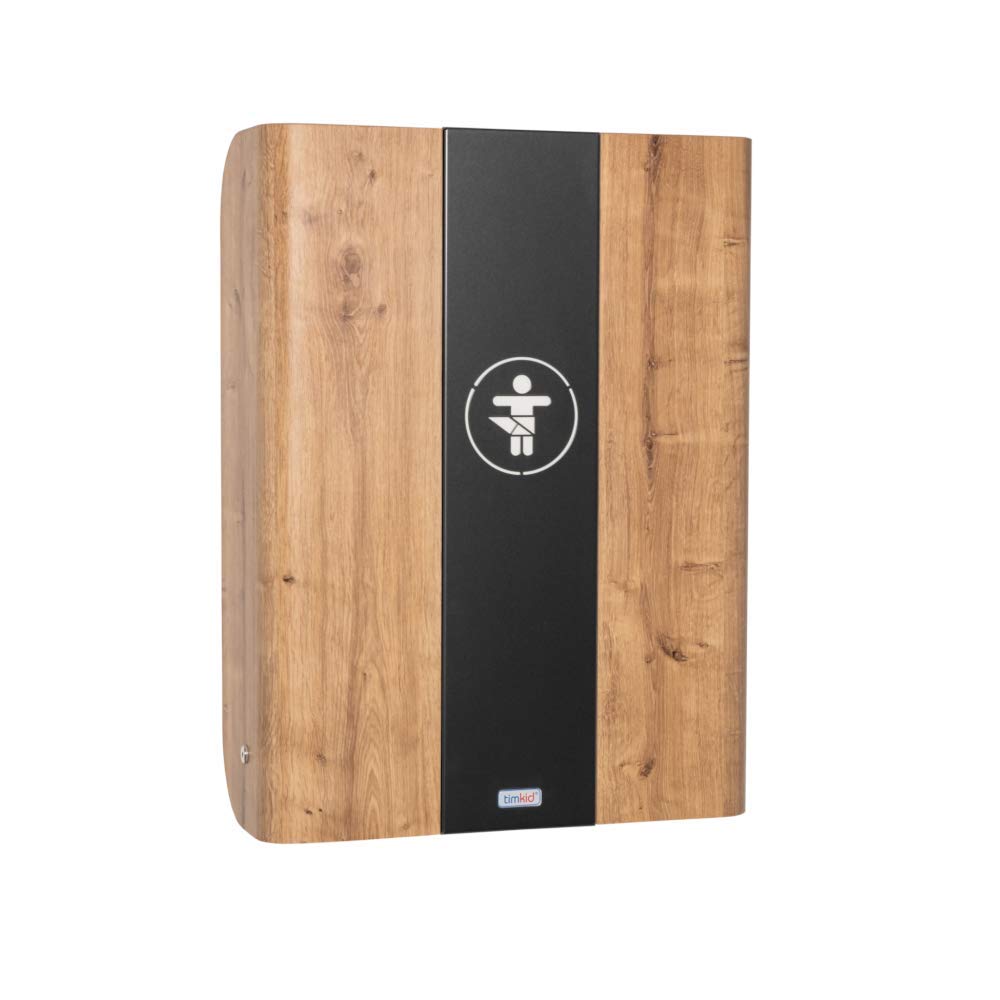 Pamplona Wickeltisch/Timkid Kawaform midi- klappbar als Wandwickeltisch, Formholz, weiss, inkl. Wick