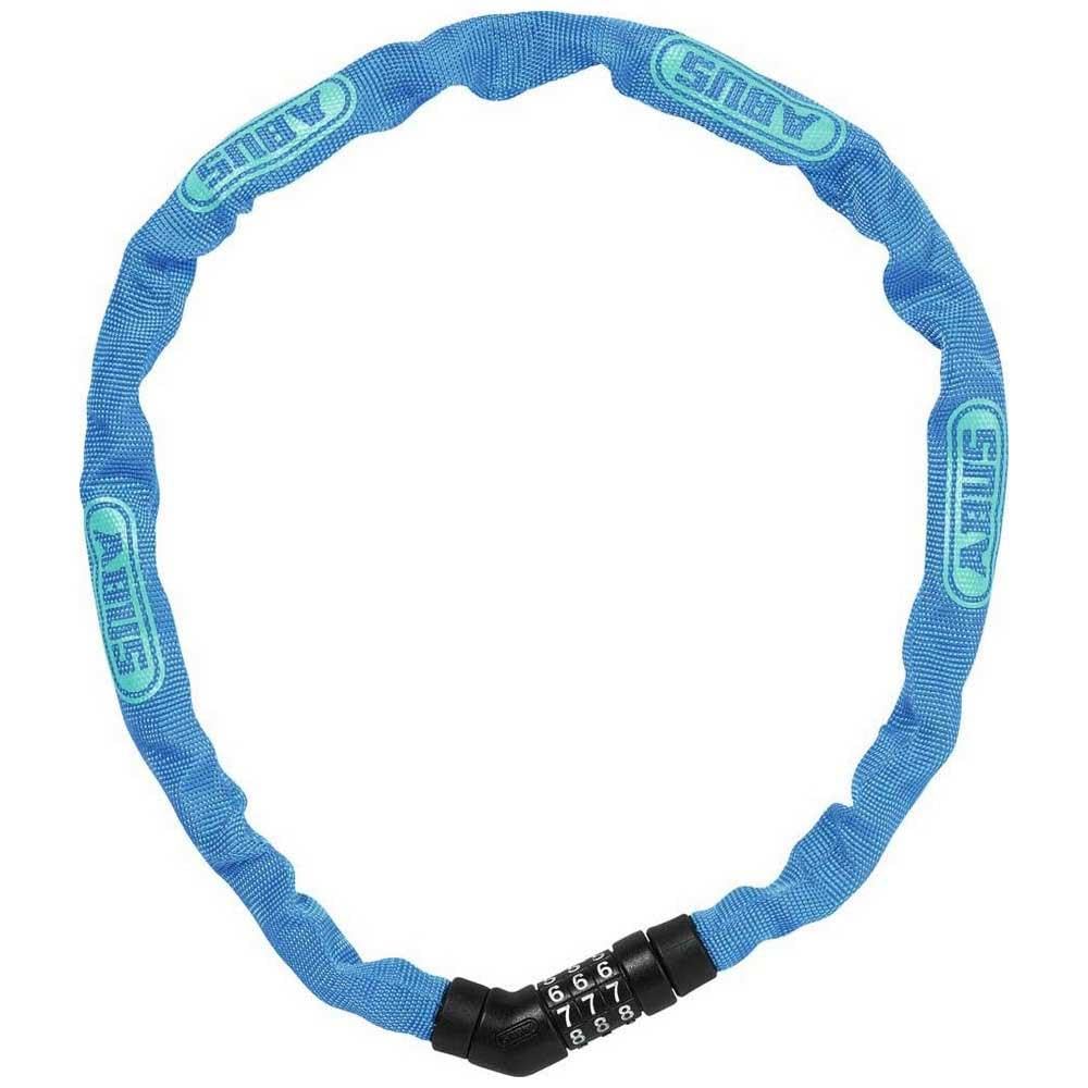 ABUS Kettenschloss Steel-O-Chain 4804C – Zahlenschloss aus Spezialstahl – ABUS-Sicherheitslevel 3 Bl