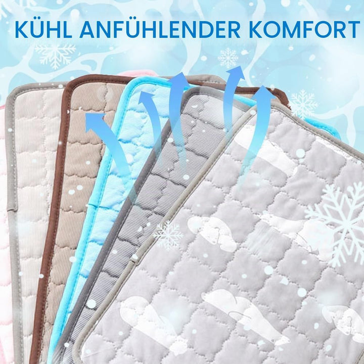 Kühlmatte Hunde,70*50 cm Kühlmatte Katze,Wasserdichte Kühlmattes Katze Ohne Gel,Kühlmattes Katzes Se