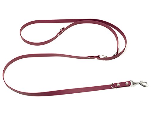 Mystique Biothane verstellbare Leine 19mm weinrot 250cm 250cm weinrot, 250cm weinrot