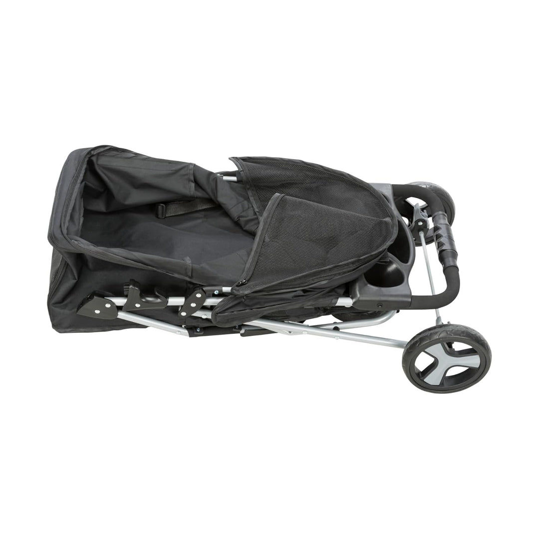 TRIXIE Buggy für Hunde, 47 × 100 × 80 CM, 4,6 kg - extra leicht, schwarz, bis 11 kg belastbar - 2895