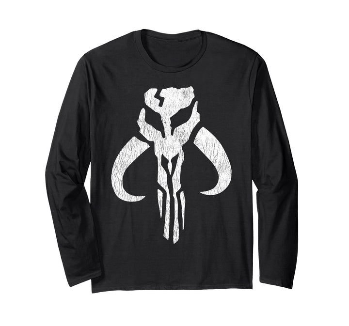 Star Wars Mando Symbol Langarmshirt