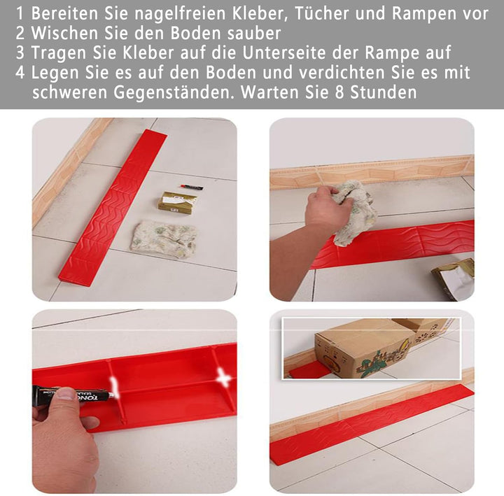 Türschwellenrampe Saugroboter, Rampe Türschwelle, Türschwellenrampen Schwellenrampe, Staubsauger Rob