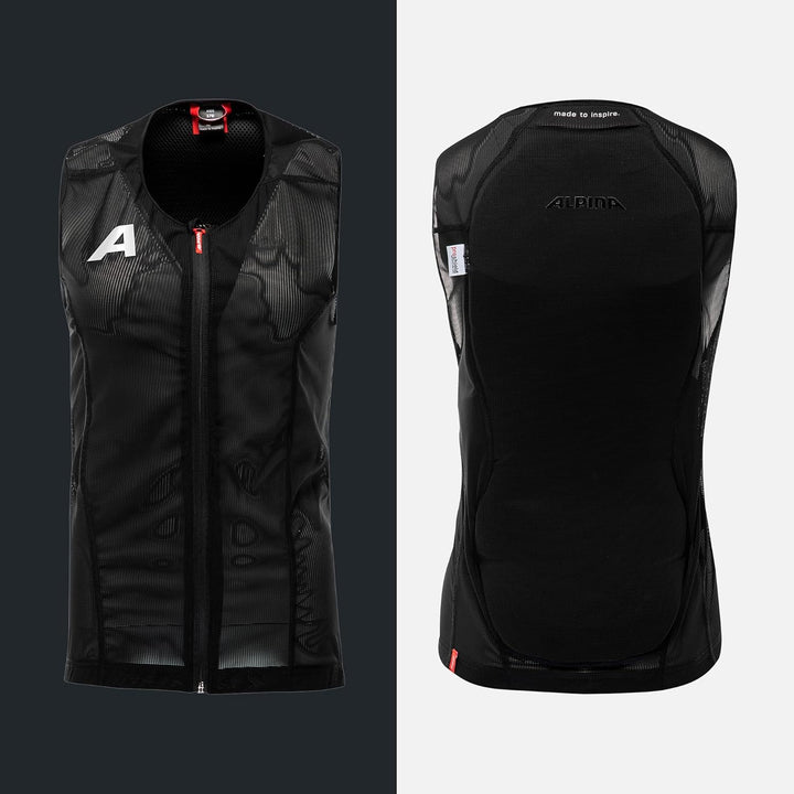 ALPINA PROSHIELD JUNIOR VEST - Flexibler, Atmungsaktiver & Individuell Einstellbarer Rückenprotektor