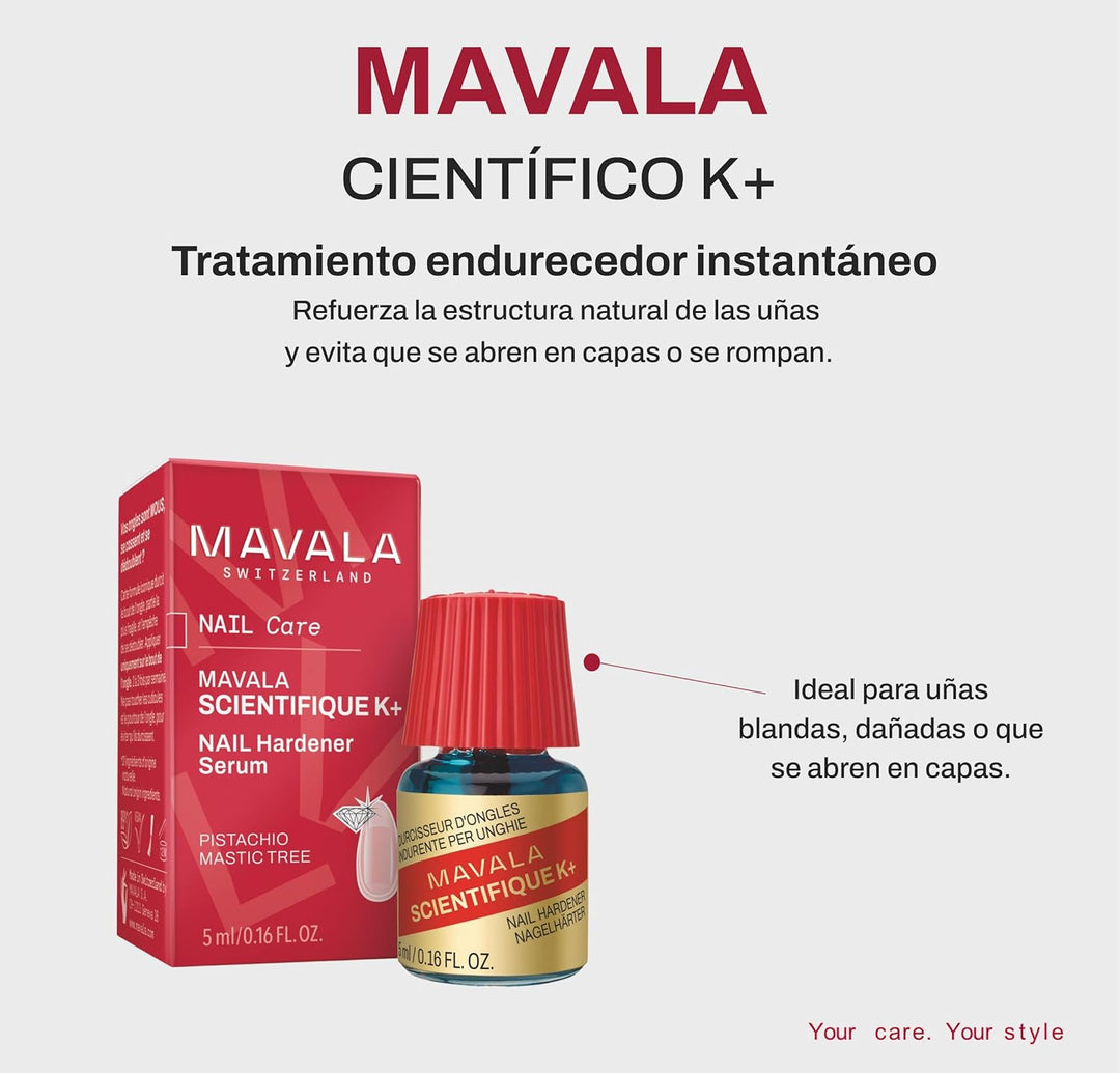 Mavala Scientifique K+Nagelhärter ohne Formaldehyd, 5 ml