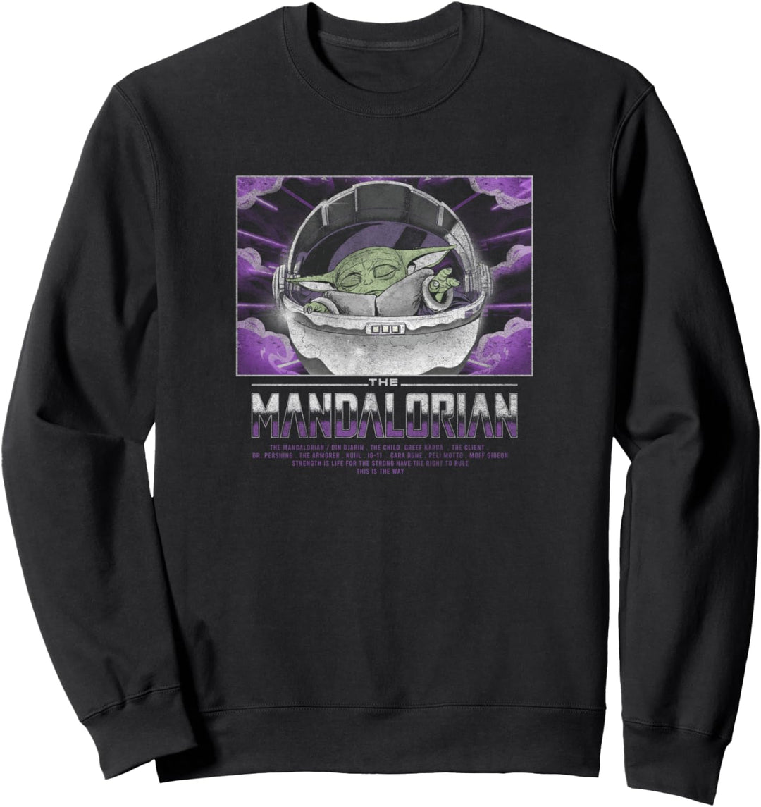 Star Wars The Mandalorian Child Light Sweatshirt