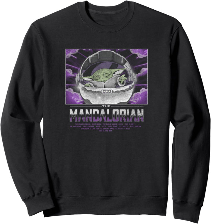 Star Wars The Mandalorian Child Light Sweatshirt