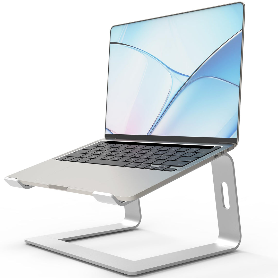 Orionstar Laptop Ständer, Ergonomischer Laptop Stand für Schreibtisch, Aluminium Laptop Halterung mi