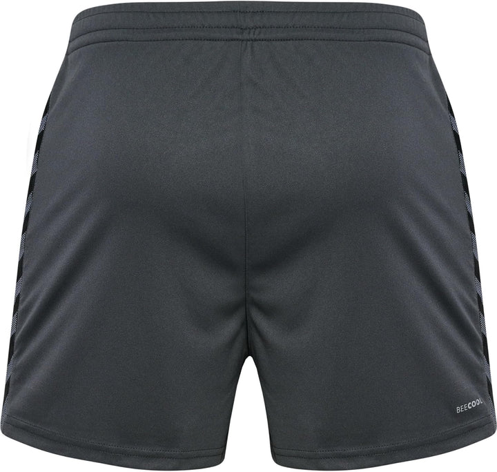 Hummel Damen Shorts Hmlauthentic Pl Shorts Woman S Asphalt, S Asphalt