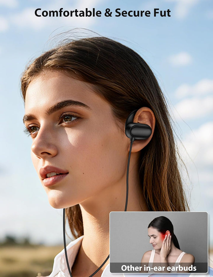 AUX 3,5mm Sport Kopfhörer Kabelgebunden für Xiaomi Redmi Note 14s 14 14Pro 15C Poco M7Pro,1,5m Kabel