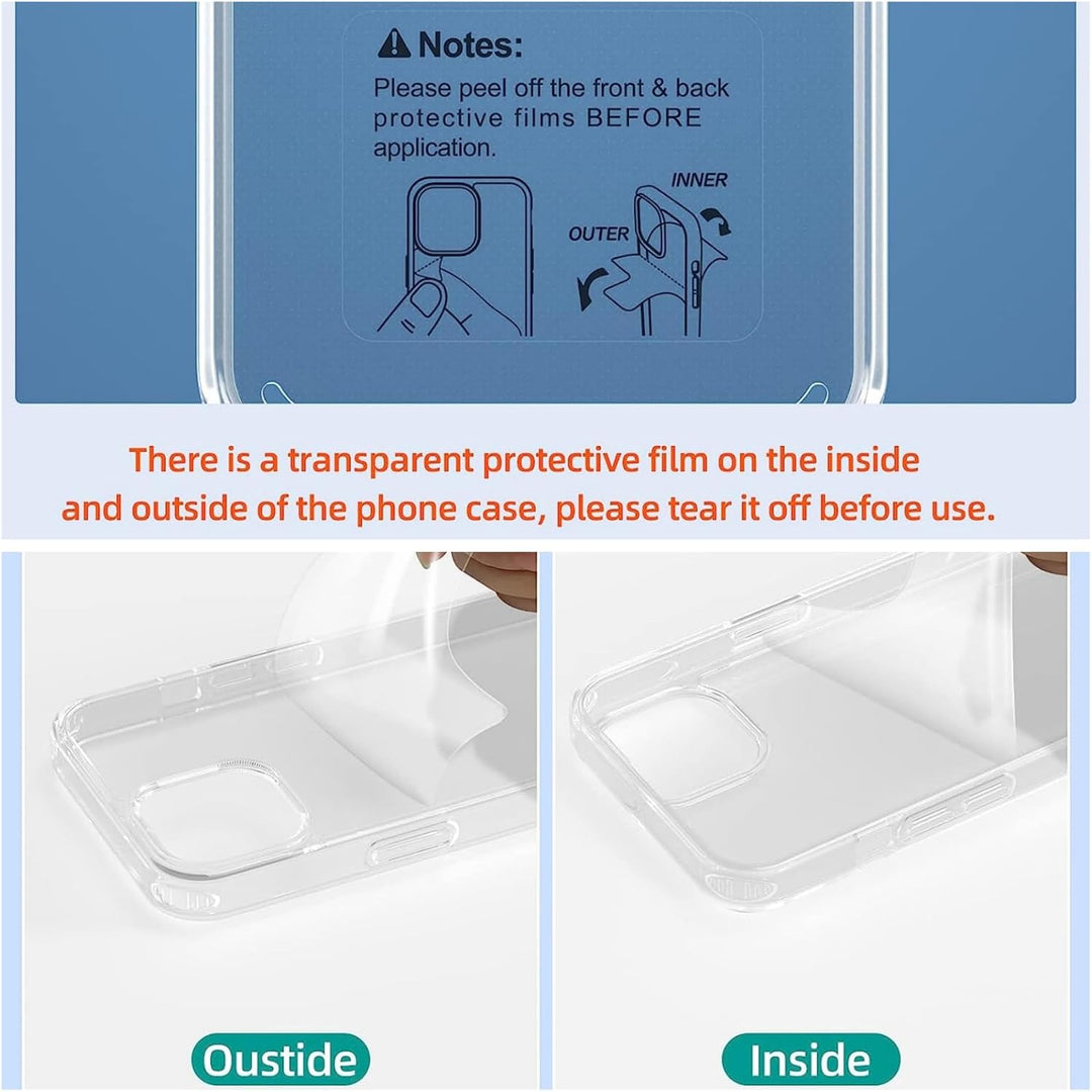 Vaykwo Handykette für Apple iPhone 12 Hülle mit Band und iPhone 12 Pro Hülle mit Band - Necklace Han