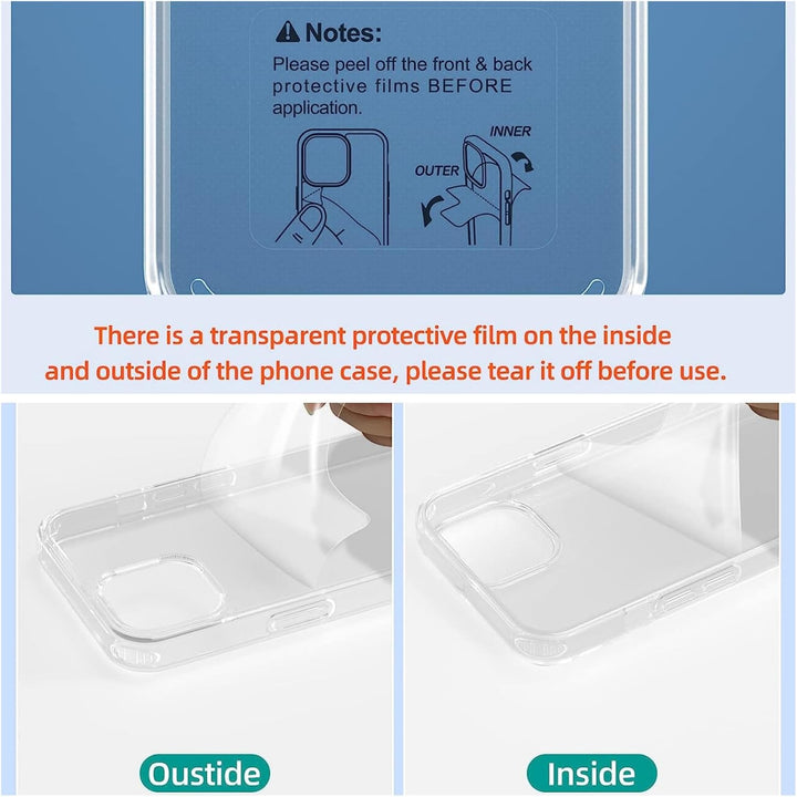 Vaykwo Handykette für Apple iPhone 12 Hülle mit Band und iPhone 12 Pro Hülle mit Band - Necklace Han