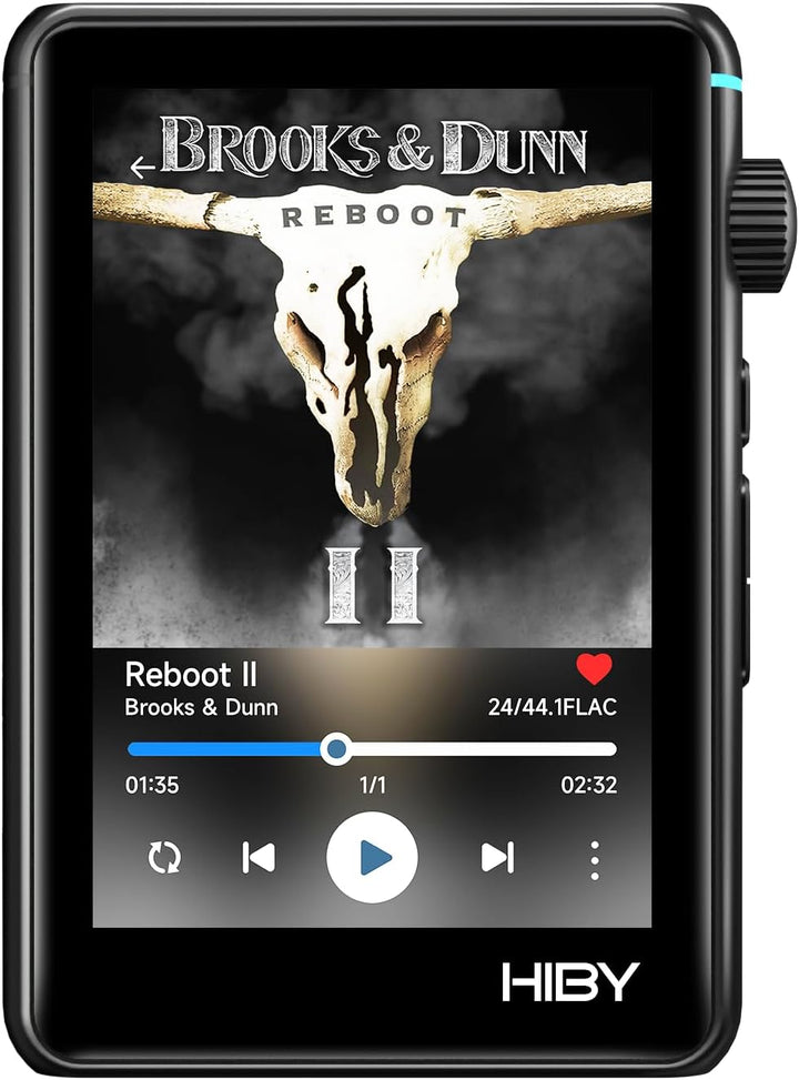 HiBy R3 II 2025 Hi-Res Audio-Player – Dual-DAC-Chips, MQA-Dekodierung, Qobuz/Tidal-Player mit Blueto