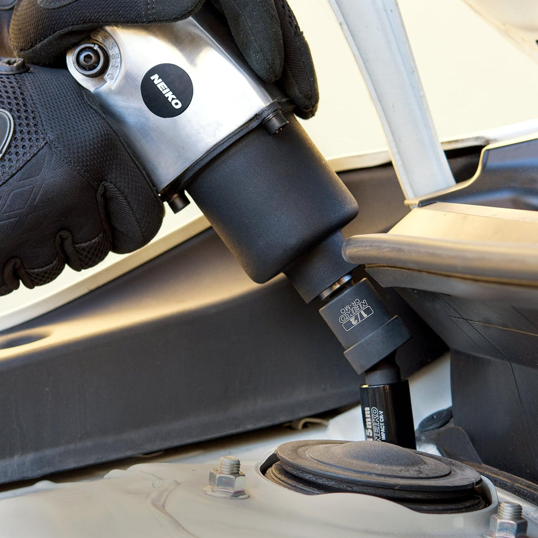 Neiko 02486A Universalgelenk-Drehgelenk-Steckschlüssel-Adapter-Set, 3-teilig, 1/4 Zoll, 3/8 Zoll, 1/