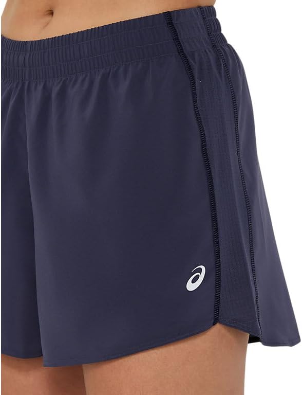 ASICS Icon 4in Short Damen Damen XL Indigo-nebel, XL Indigo-nebel