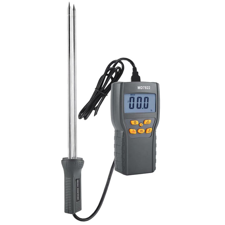 Getreide Feuchtemessgerät, Fydun Tragbar Feuchtigkeitsmessgeräte Digital LCD Display Feuchtetester S