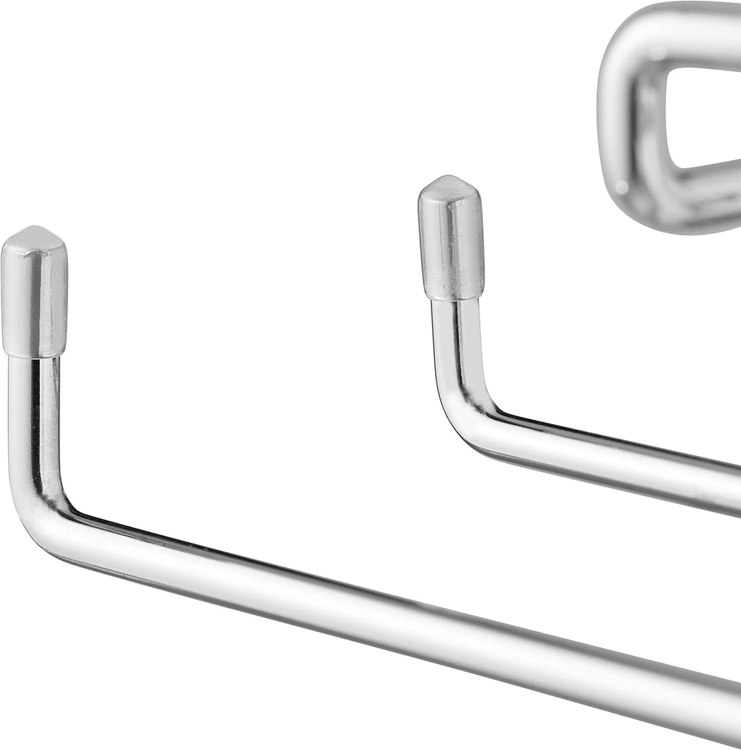 Relaxdays 10 x Sektkühlerhalter, Tischhalterung für Weinkühler mit 18 cm Ø, Sektkübelhalterung aus E