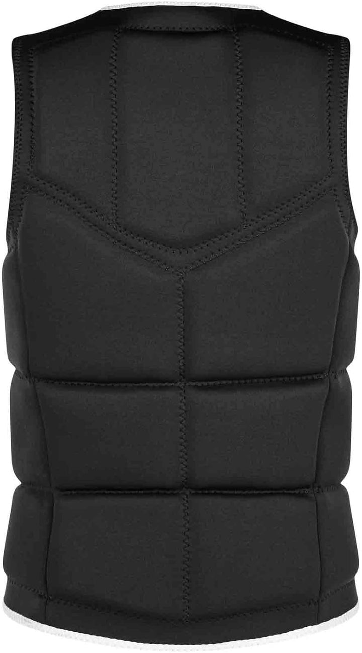 Mystic Watersports - Surf Kitesurf & Windsurfing Brand Front Zip Wake Impact Weste Top - Schwarz - U