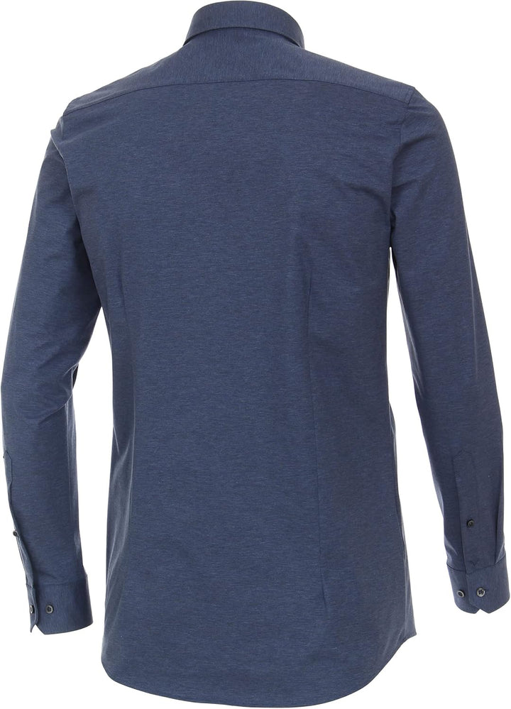 Venti Businesshemd Uni Body Fit 36 Dunkelblau, 36 Dunkelblau