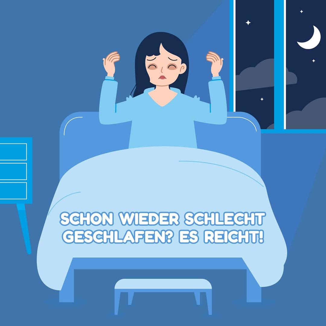 Dailydream viscoelastischer Matratzentopper “Model M“ mit Memory Foam Effekt, 140x200x5cm, Edition S