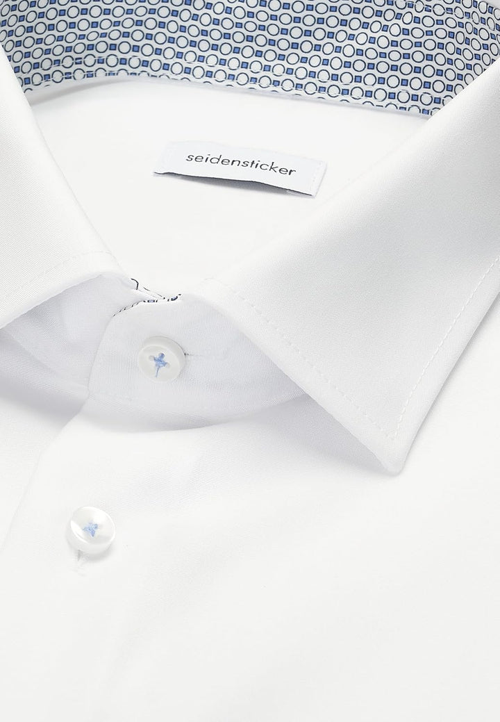 Seidensticker Herren Business-Hemd - Extra Slim Fit - Bügelfrei - Kent-Kragen - Langarm - 100% Baumw