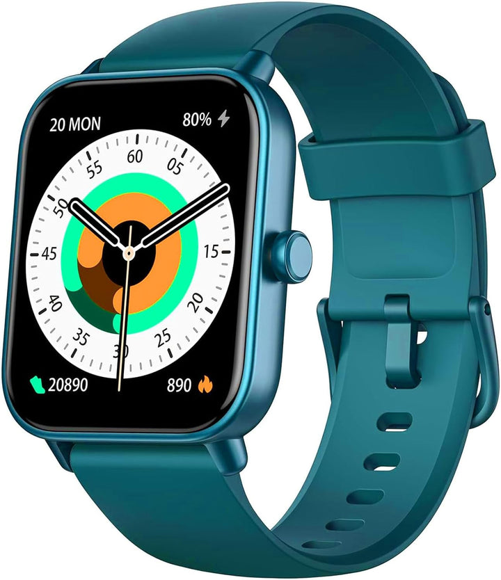 ENOMIR Smartwatch Damen Herren mit Telefonfunktion - Dunkelgrün 1,8" Dunkelgrün, 1,8" Dunkelgrün