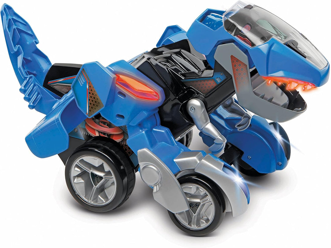VTech Switch and Go Dinos RC T-Rex – Dino-Auto-Transformer mit Fernbedienung – 2in1 Spielzeug mit Di