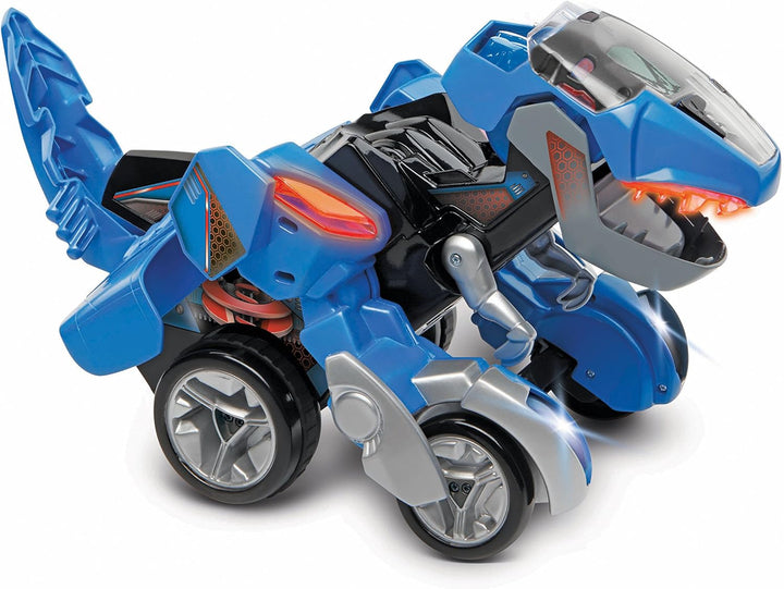 VTech Switch and Go Dinos RC T-Rex – Dino-Auto-Transformer mit Fernbedienung – 2in1 Spielzeug mit Di