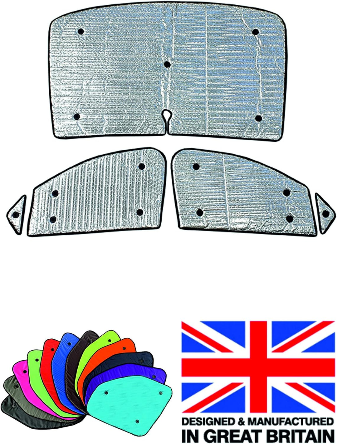 Covprotec Thermomatten-Set für Volkswagen Caddy (2004-2020) Frontset Ideal für alle Jahreszeiten gee