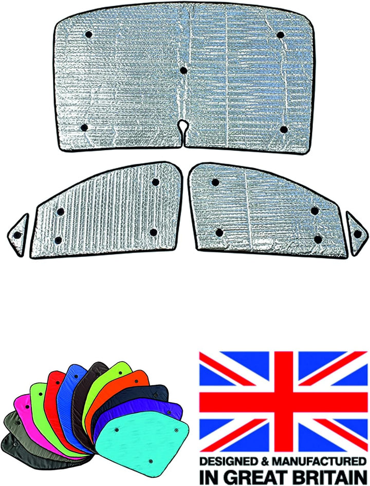 Covprotec Thermomatten-Set für Volkswagen Caddy (2004-2020) Frontset Ideal für alle Jahreszeiten gee