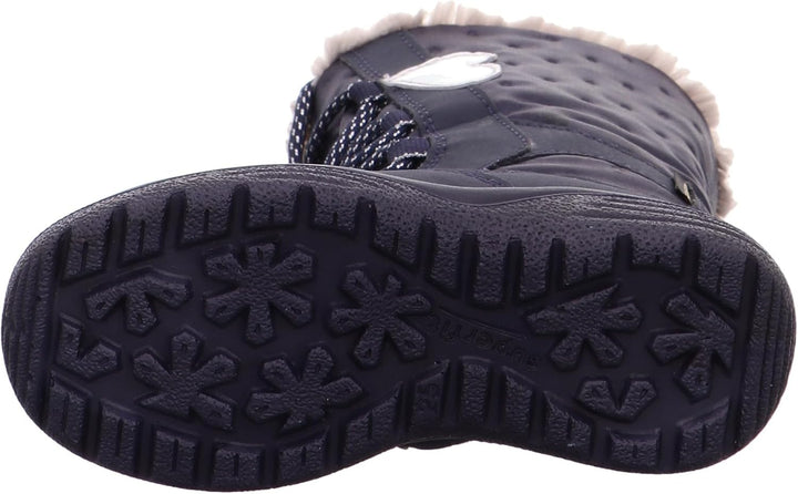 Superfit Mädchen Crystal Warm Gefütterte Gore-tex Schneestiefel 25 EU Blau 8000, 25 EU Blau 8000
