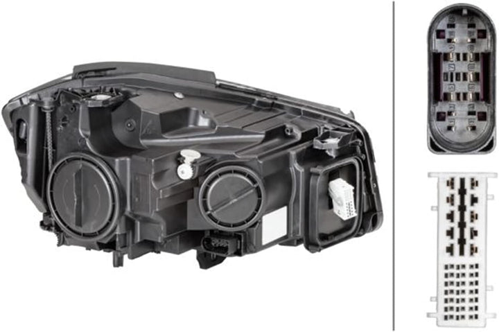 HELLA 1ZT 010 818-471 Bi-Xenon/LED-Hauptscheinwerfer - links - für u.a. Mercedes-Benz A-Class (W176)