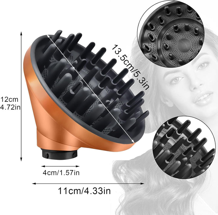 Diffusordüse Aufsätze für Dyson Airwrap Styler HS01 HS05, umwandelbar für Airwrap Styler in Haartroc