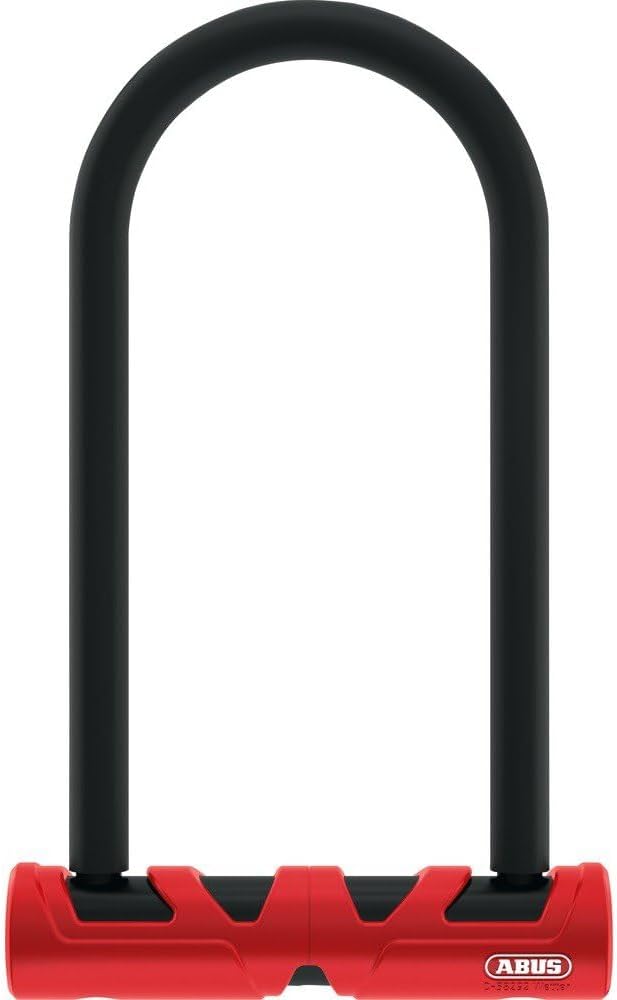ABUS Bügelschloss Ultimate 420 + USH-Halter + Sicherungskabel Cobra 10/120 - Fahrradschloss-Set - AB