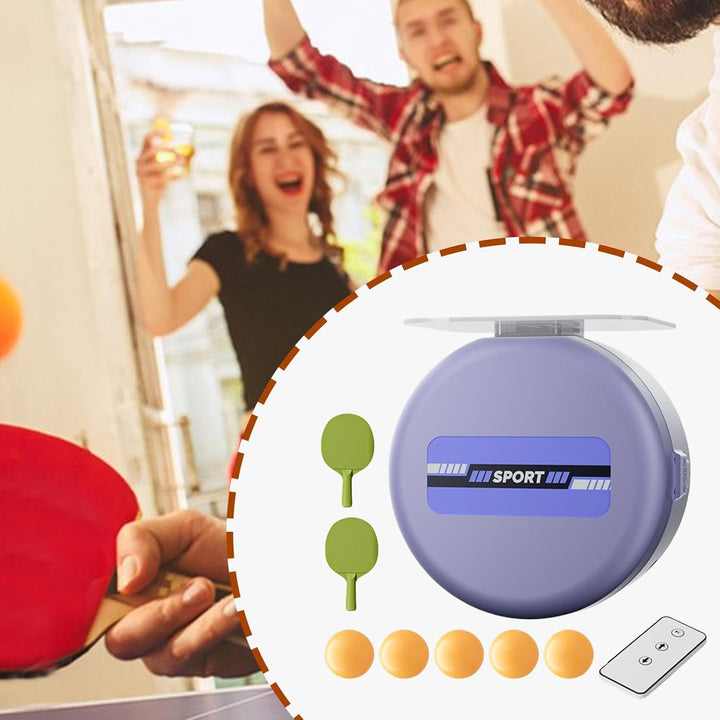 Tischtennis-Trainingsausrüstung, tragbares Tischtennis-Trainer-Set | Elektrisches Trainer-Kit Decken