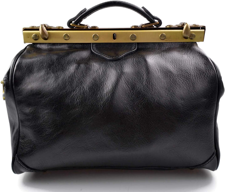 Damen leder doktor bag doctorbag handtasche shultertasche gürteltasche hüfttasche umhängetasche trag