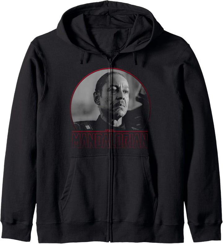 Star Wars Mandalorian Moff Gideon Red Circle Kapuzenjacke