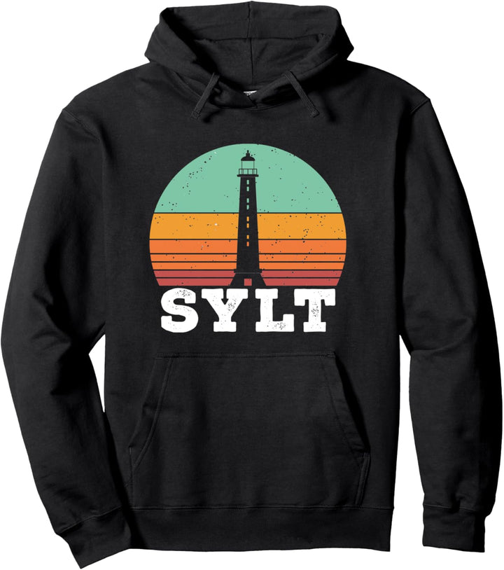 Sylt Insel Nordsee Vintage Retro Urlaub Geschenk Pullover Hoodie
