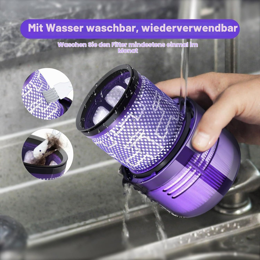 3 Stück Filter für Dyson V11, Vakuumfilter Ersatz für Dyson V11 V15 SV14 SV17 SV22 Detect Animal Abs