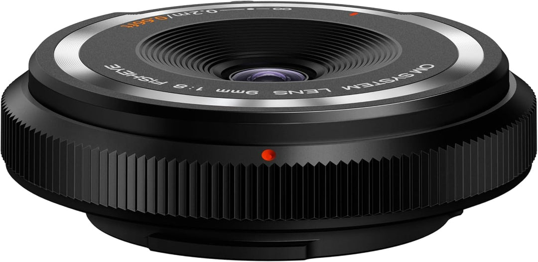 OM SYSTEM Body Cap Objektiv 9mm 1:8.0 Fisheye, geeignet für alle MFT-Kameras Olympus, Panasonic, sch