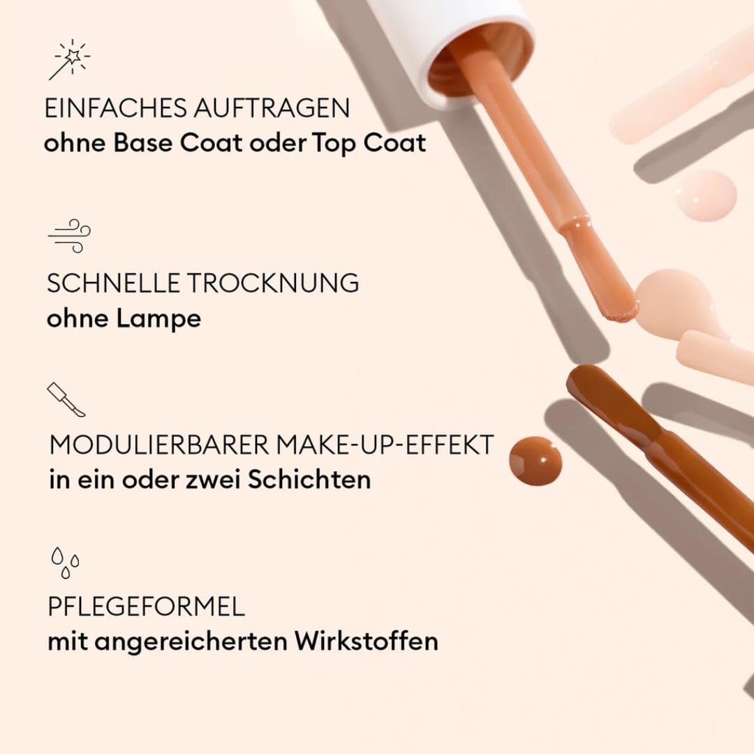 MANUCURIST Active Smooth 03 Nagellack Bronze-töne Reparierende und Glättende Nagelpflege - Nagellack