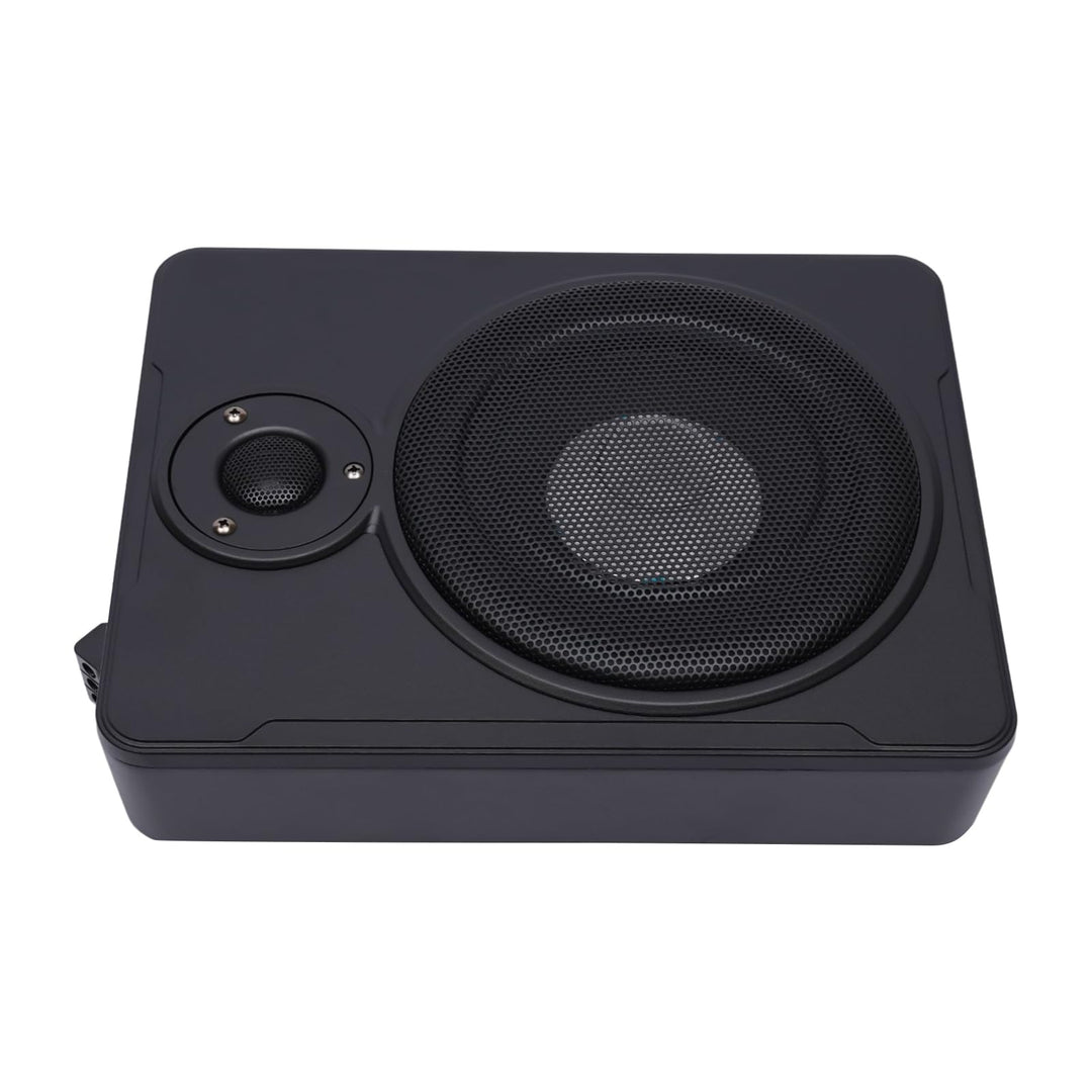 HarBin-Star Ultradünner Auto-Subwoofer mit Kabe Verbesserter Bass Aktive Lautsprecher 600W Leistung