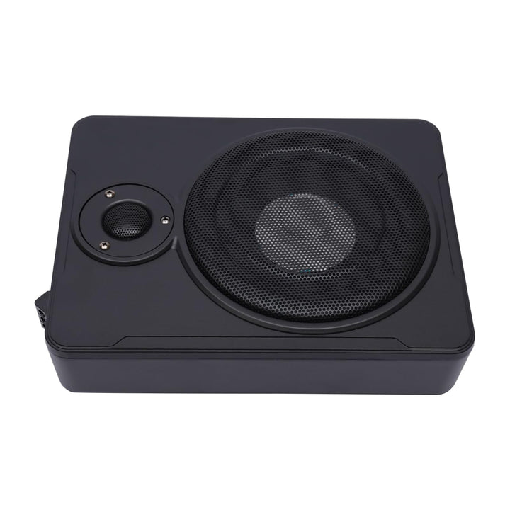 HarBin-Star Ultradünner Auto-Subwoofer mit Kabe Verbesserter Bass Aktive Lautsprecher 600W Leistung